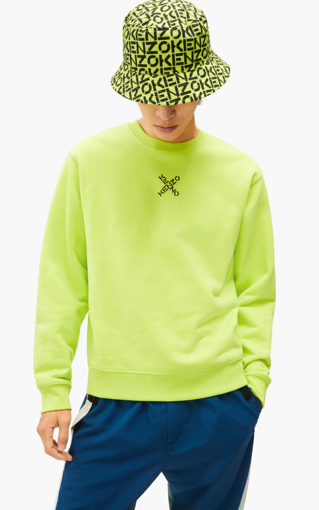 Kenzo Sport Little X Sweatshirt Herr | 74365-OAFW